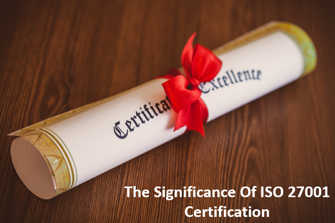 significance of iso 27001