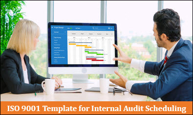 ISO 9001 Template for Internal Audit Scheduling