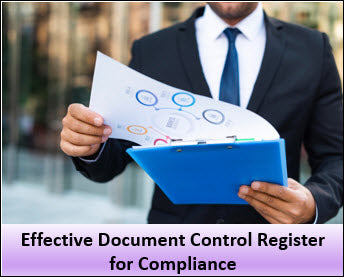 Effective Document Control Register for ISO 9001 Compliance