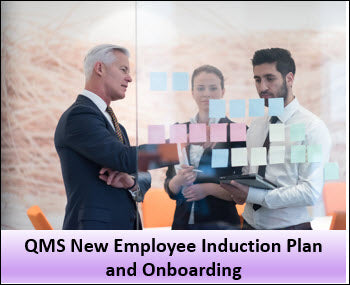 QMS New Employee Induction Plan and Onboarding Template
