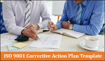  ISO 9001 Corrective Action Plan Template