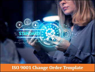ISO 9001 Change Order Template