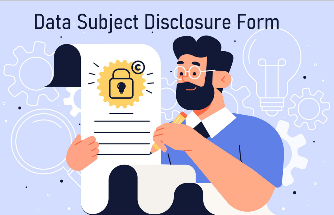 GDPR Data Subject Disclosure Form Template