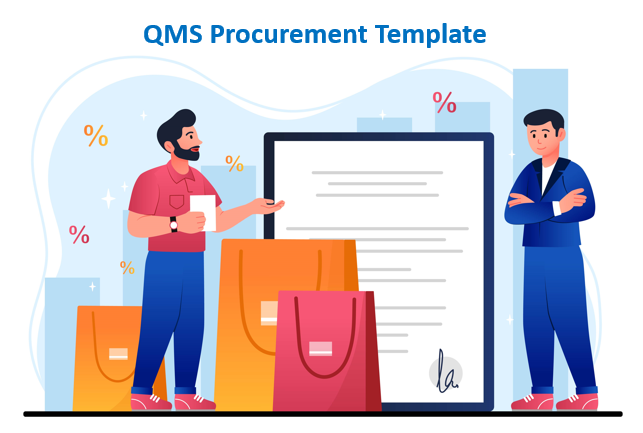 Word Template For QMS Procurement Template