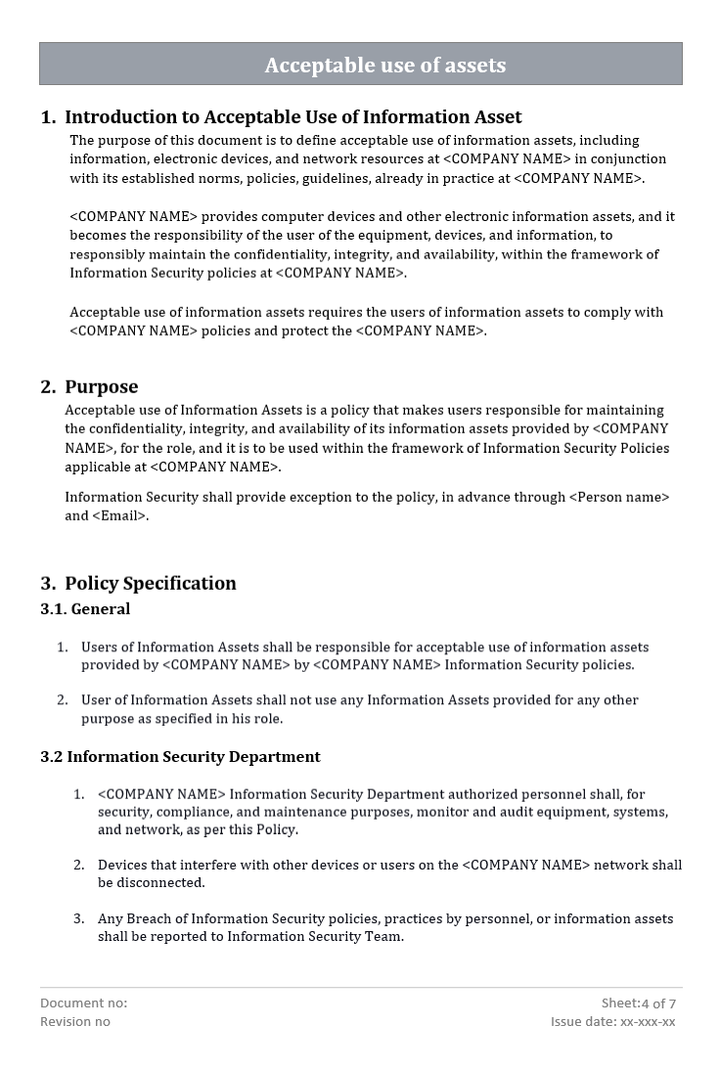 ITSM Templates