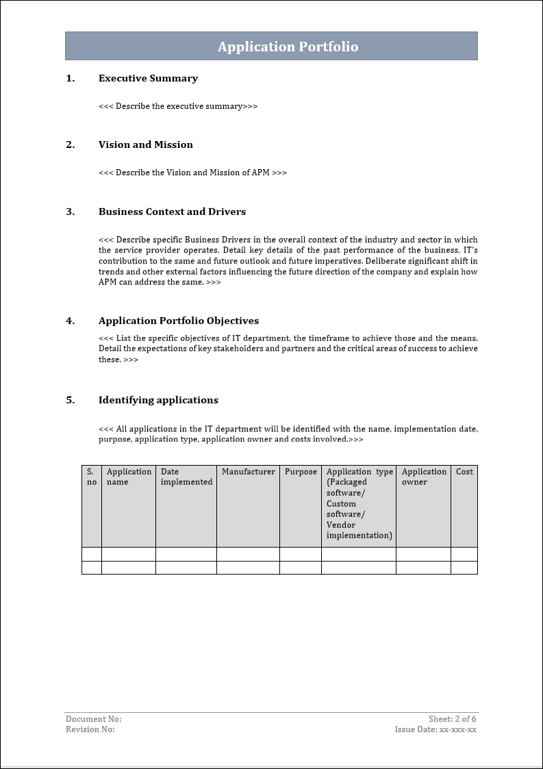 ITSM Templates