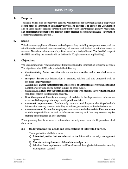 ISO 27001:2022 Documentation Toolkit