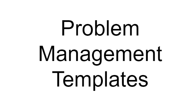 ITSM Templates