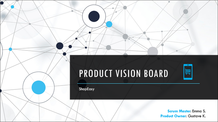 Product Vision Board Template