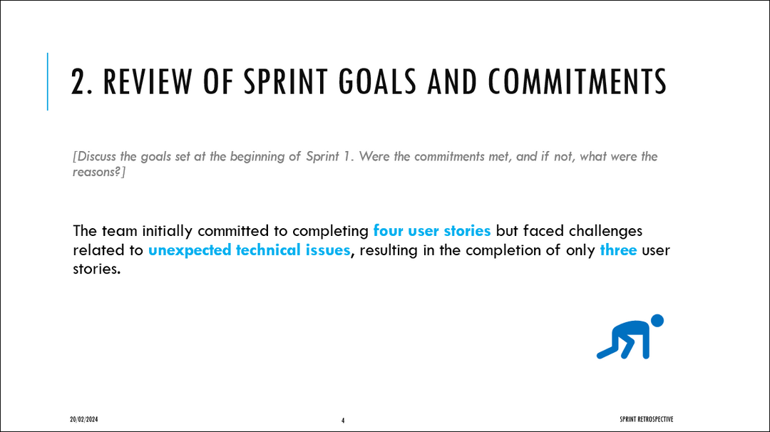 Sprint Retrospective Template