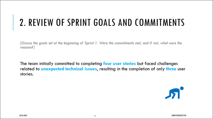 Sprint Retrospective Template