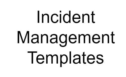 ITSM Templates