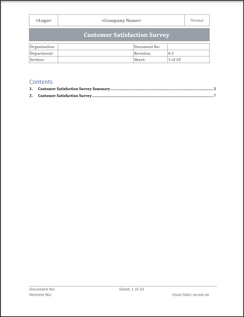 ISO 20000 Documentation Toolkit