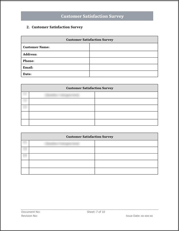 ISO 20000 Documentation Toolkit