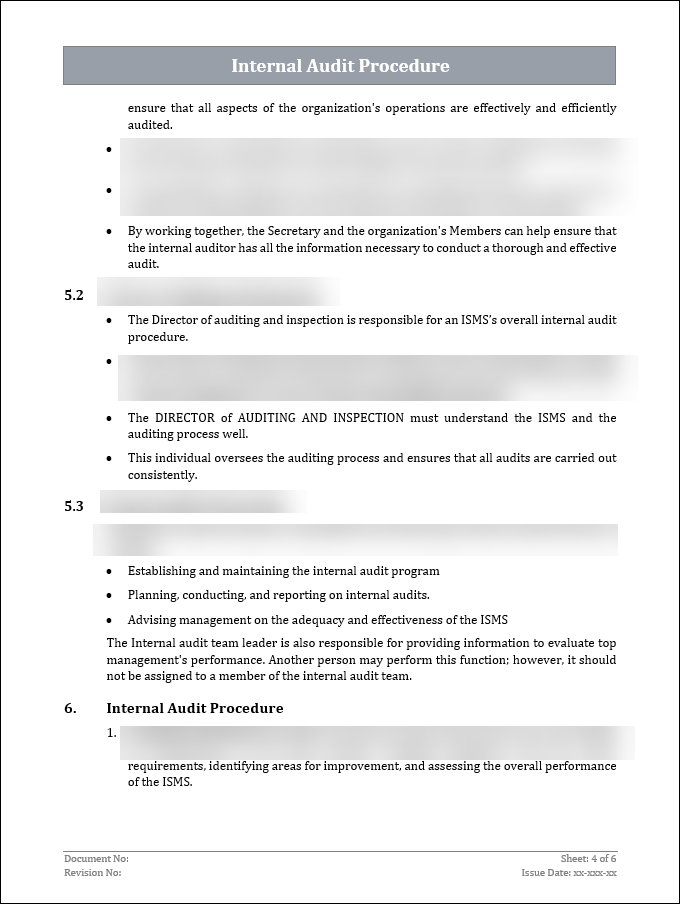 ISO 27001:2022-Internal Audit Procedure