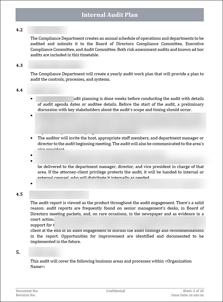 ISO 27001:2022 - Internal Audit Plan