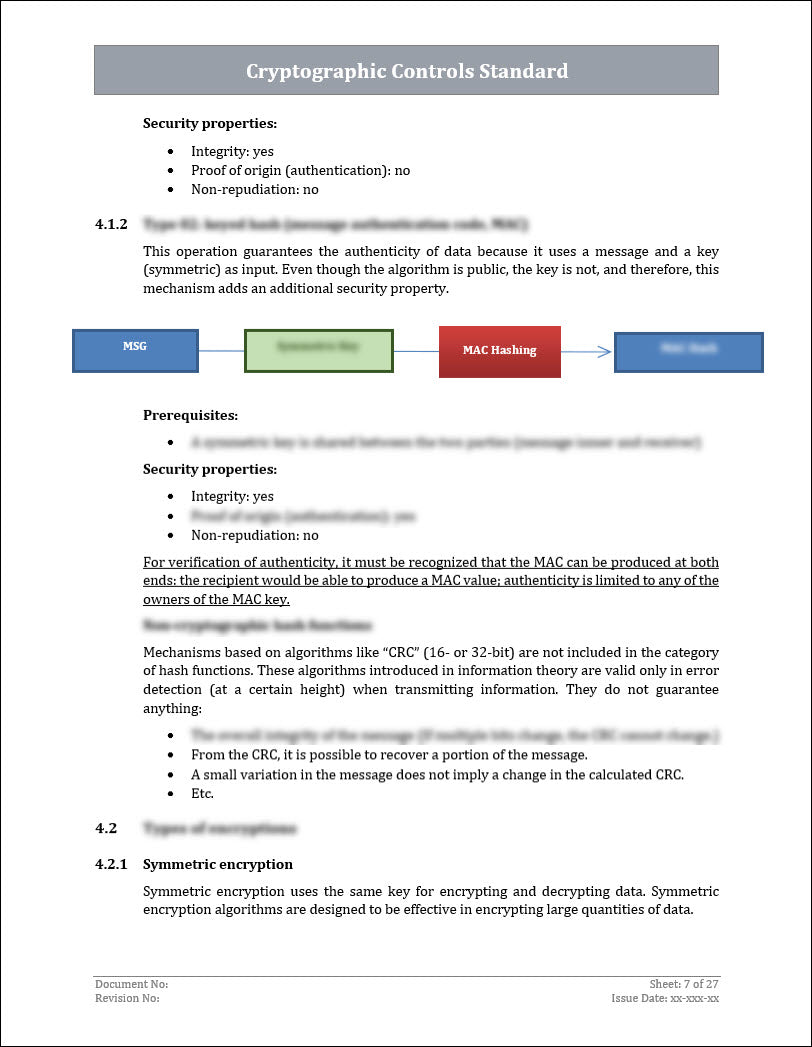 ISO 27001:2022 - Cryptographic Controls Policy Template