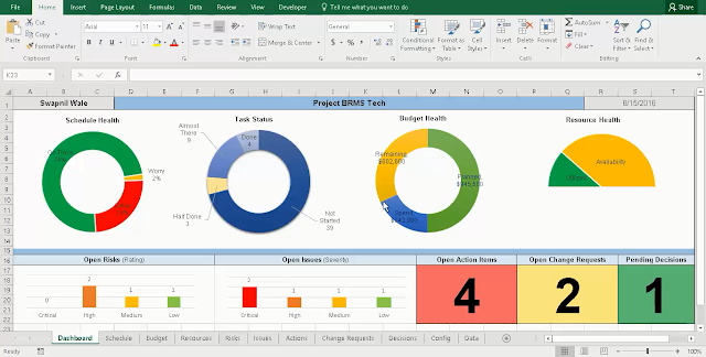 Master Excel Project Management