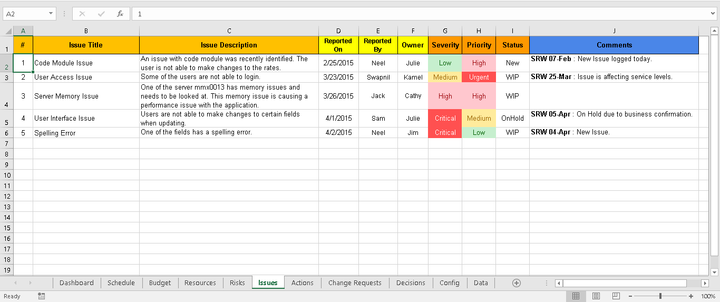 Excel Project Manager, Project Tracking with Master Excel, Project tracker, Master excel project management